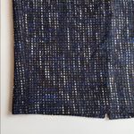 Boden USA Boden Wool Blend Tweed Pencil Skirt Black/Blue Size 10 Photo 3