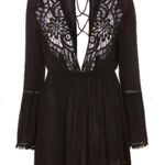 Topshop  woven beach coverup crochet Photo 4