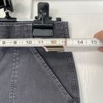 Spanx Stretch Twill Cargo jogger in gray ankle zipper size medium Photo 3