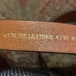 Heritage 1981 Leather trouser belt with whale 🐳 buckle Photo 3