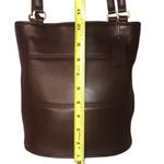 Coach Vintage TRIBECA Brown Glove Tanned Slim Bleeker Bucket Shoulder Bag 9099 Photo 8