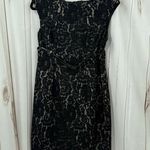 Calvin Klein  Women’s 6 Belted Lace Dress Career Work Office Core Photo 0