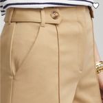 Chico's  fly front tab front a line shorts Size 1.5 Size 10 NWT Photo 3