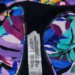 Time And Tru V-Cut Waist Bikini Bottom Size L 12-14 Floral Palm Print NWT Photo 7