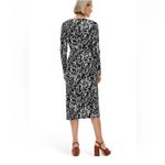 Diane Von Furstenberg NWT DVF for Target  Long Sleeve Midi Wrap Dress, M, Black Photo 1