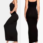 SKIMS ♨️ Soft Lounge Long Slip Maxi Dress Onyx Sz Large 🧡 Photo 1