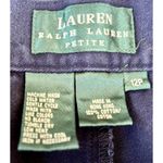 LRL Ralph Lauren Womens Size 12P Petite Shorts Dark Blue Photo 1