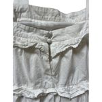 fab'rik Fab’rik Callie Tiered Midi Dress White Beachy Vacation Size Small Photo 6