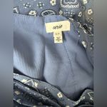 Aerie  Navy Paisley Mini Skirt Photo 1