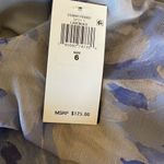 NWT Lauren Ralph Lauren Lavender Floral Mini Chiffon Dress SZ Photo 6