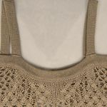 Taylor & Sage COPY -  Juniors' Cold Shoulder Tan Crochet Top Size Small Photo 8