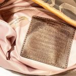 Coach  Signature Optic Chain Fabric & Leather Crossbody Bronze Brown Photo 3