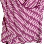 prAna  purple pink‎ diagonal stripe versatile wrap top W1SERE114 Women’s Medium Photo 5