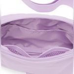PINK - Victoria's Secret VS Pink Vinyl Zipper Belt Bag Lilac NWT Photo 3
