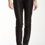 NYDJ NWT New  Womens 2 Not Your Daughters Jeans USA Coated Leather Leggings Gia Photo 3