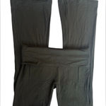 PINK - Victoria's Secret VS PINK Fold Over Flare Yoga Pants! Photo 0