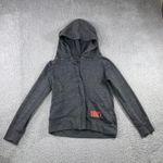 BKE Vintage  Hoodie Women XL Quarter Zip Graphic Print Logo Y2K Retro Photo 0