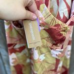 Patagonia NWT Amber Dawn Dress Organic Pink Red Cotton Large Photo 5