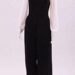 BCBGMAXAZRIA  Color-Block Wide-Leg Jumpsuit 4 NEW NWT Photo 1