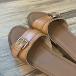 Universal Threads Universal Thread Kora Faux Wood Slide Sandals Photo 5