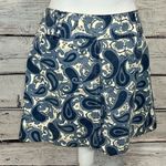 Gap  Mini Skirt "Sadie" Denim Paisley-10 Photo 1
