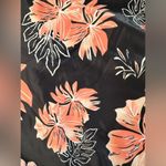 Aqua Eve One Piece Swimsuit. Black Orange White (148) Size M Photo 3