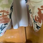 Madewell  Flutter-Sleeve Ruffle Waist Midi Dress in Brushing Up Size 14 Photo 7