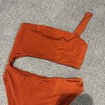 Naked Wardrobe Rust Cutout One Piece Bikini Swimsuit Photo 6