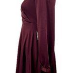 EXPRESS NWT -  Long Sleeve Cabernet Fit & Flare Dress - Size XS Photo 4