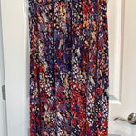 Elle  2X Sleeveless Maxi Dress with Beaded Crochet Lace Neckline Photo 0