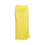 MUSIER PARIS Levant Jersey Skirt, Yellow, FR40/US8 Yellow Size 8 Photo 10