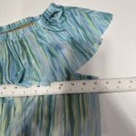 Isaac Mizrahi Live Always Isaac Printed Mesh Ruffle Dress Womens XL Art to Wear Photo 5