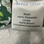 Draper James Women Floral Smocked Blouse XXL Green Garden Party Cottagecore Chic Photo 3