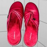 Croft & Barrow  Red Rouched Slip-on Clogs Size 8.5 Photo 0