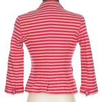 ZARA TRF Collection Pink Cream Tan Stripe Blazer Jacket Size Small Bloggers Fav Photo 5