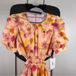 AMUR Floral Pink Mini Cutout Dress Size 2 Photo 2