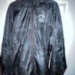 Mens @legends.media Black Camo Windbreaker Jacket Size XL Photo 0