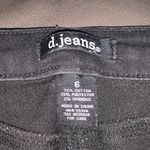 D. Jeans  Classic Black Stretchy Skinny Jeans Woman’s 6 Photo 7