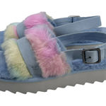 Koolaburra by Ugg  Fuzz D Out Women's Slippers 11 M‎ Blue Pastel NWOB Photo 0