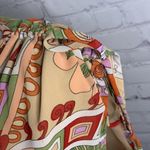 Bisou Bisou Floral Geometric Sleeveless Blouse L Photo 2