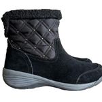 Easy Spirit Seiwander Women's Black Suede Boots Size 7.5 #821 Photo 0