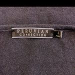 Peruvian Connection  large navy blue dress Photo 6