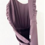 Ramy Brook Ezra Raisin Satin Wide Leg Jumpsuit Photo 10