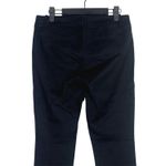 J.Crew Winnie Crop Trouser Dress Pant Straight Leg Belt Loop Side Zip Up 4 Black Photo 6