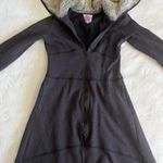 Free People Rare  Full Zipper Long Style Fur Trimmed Collar Lightweight Jacket Photo 1