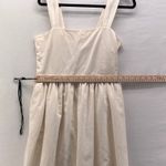 Uniqlo  Linen Midi Dress Cream Medium Photo 11