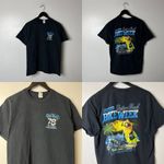 Gildan 2019 Daytona Beach Bike Week T Shirt Medium M Black Graphic Tee Photo 11