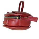 Coach VINTAGE CHESTER Red Glove-Tanned Leather Round Crossbody Bag 9901 RARE Photo 2