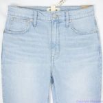 Madewell Slim Demi-Boot Jeans in Bellmeade Wash, size 28, NWT, light blue Photo 4