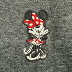 Disney Women’s Minnie Mouse Full Zip Sweatshirt Jacket Gray Polka Dot Size XL Photo 3